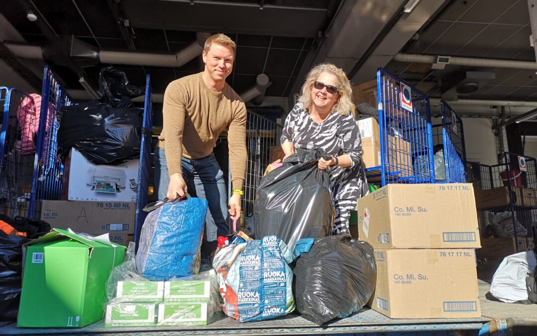 Mitä lahjoituksia Ukrainassa tarvitaan nyt? – Kumppaneitamme Padasjoelta, Varkaudesta, Helsingistä, Espoosta, Vantaalta, Vesannolta..