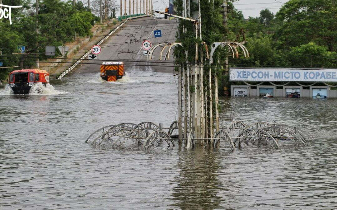 Mitä Ukrainan tulva-alueilla tarvitaan nyt?