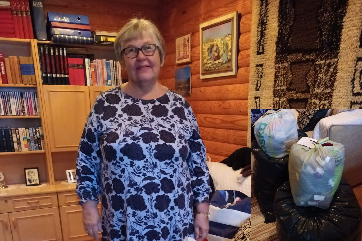 Mummot suihkivat 100 sukkaparia Ukrainaan – 5 päivää lähtöön